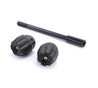Motorcycle Front Wheel Crash Protector Compatible With Suzuki For GSX250R GW For DL250 Anti-Collision Anti-Fall Ball Falling Protection Engine Cover Frame Slider(Black)