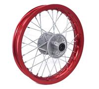 Motorcycle Front Wheel Rim 1.85-14 Rear Rims 14inch Aluminum Alloy Wheel Rims 32 Spokes For Dirt Bike Pit Bike Wheel(Red)