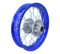 Motorcycle Front Wheel Rim 1.85-14 Rear Rims 14inch Aluminum Alloy Wheel Rims 32 Spokes For Dirt Bike Pit Bike Wheel(Blue)
