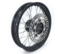 Motorcycle Front Wheel Rim Dirt Bike Front Rims 1.60-12 Inch Or 1.85-12" With Brake Disc For Small Pit Bike Wheels(1.60-15mm axle hole)