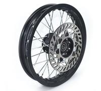 Motorcycle Front Wheel Rim Dirt Bike Front Rims 1.60-12 Inch Or 1.85-12" With Brake Disc For Small Pit Bike Wheels(1.85-15mm axle hole)