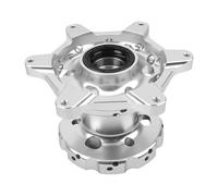 Motorcycle Front Wheel Rim Motocross Front Rear 36 Holes Wheel Hub CNC Aluminum Alloy Wheel Dirt Bike Accessories(Silver Front)