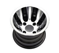 Motorcycle Front Wheel Rim Motorcycle Accessories 10 Inch Aluminum Alloy Wheel Hub Rim Universal Off Road ATV Pit Dirt Bike(Rear Hub)