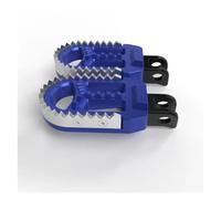 Motorcycle Front Wide Foot Pegs For Kawasaki For Versys 1000 2017-2023 For Versys1000 SE 2019-2023 Rotatable Footrest Footpegs Pedals Motorcycle Foot Pegs(Tyle 2 Blue)