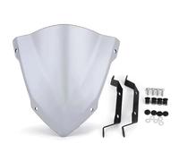 Motorcycle Front Windscreen Windshield Visor For MT09 FZ09 MT-09 FZ-09 FZ MT 09 2014-2016 Wind Shield Screen Protector Parts Wind Deflector Windshield Windscreen(Light smoke)