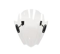 Motorcycle Front Windshiel Motorcycle Universal Motorcycle Windshield Windscreen 7/8" &1" Handlebar For Suzuki For Gladius 650 SFV650 ABS 2009-2015(Transparent)