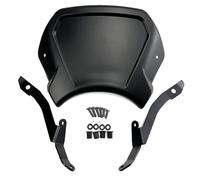 Motorcycle Frontal Plate Vintage WindScreen Deflector For HONDA CMX300 CMX500 REBEL 2017-2024 CMX1100 2021-2024 Rebel Scooter Sunvisor(Black CMX1100)