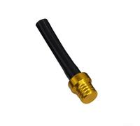 Motorcycle Fuel Cap Air Vent Hose for ATV for Quad for 50cc 125cc(Gold) | 5mm hose ID, one-way valve, prevents fuel spill, dust protection, easy install