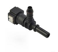 Motorcycle Fuel Hose Quick Connector 7.89mm Outer Diameter Nylon Fitting For Male Pipe Line To Line Or Equipment Connection Black