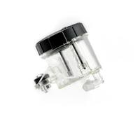 Motorcycle Fuel Pump Fit For Universal Motorcycle Brake Master Reservoir Clutch Cylinder Tank Oil Fluid Cup(Clear no bracket)
