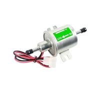 Motorcycle Fuel Pump Universal 12V 24V Electric Fuel Pump Low Pressure Bolt Fixing Wire Diesel Petrol HEP-02A For Car Carburetor Motorcycle ATV Fuel Gas Valve(24V Silver)