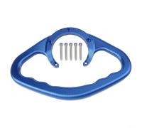 Motorcycle Fuel Tank Armrest, CNC Aluminum Alloy Handle Bar Grip Passenger Safety Tank Grab For Yamaha FZ1 FZ6 R1 R6 MT-03 MT-07(blue)