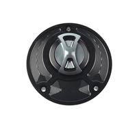 Motorcycle Fuel Tank Cap Fuel Gas Tank Cover Quick Release Rotate Oil Cap Racing Motorcycle For YZF R1 R1M R7 R6 R15 R15M R3(Gray R3)