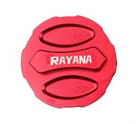Motorcycle Fuel Tank Decorative Cover Aluminum Alloy Suitable for Electric Tricycles and Motorcycles (Red)