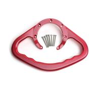 Motorcycle Fuel Tank Handles, Non-slip Handgrip Grip Passenger Safety Tank Grab Motorcycle (red)