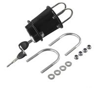 Motorcycle Fuel Tank Lock, Jerry Can Mounting Bracket, High Toughness Plastic Fastener With Key, Anti-Static Petrol Can Holder For 3L 5L