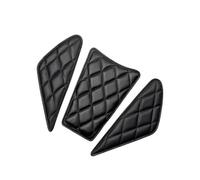 Motorcycle Fuel Tank Pad Protector Decal Leather Diamond Check Pattern Sticker Case For CM300 CM500 Tank Pad