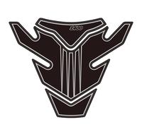 Motorcycle Fuel Tank Sticker for ZZR1400 ZZR 1400 2006-2016 Gas Protector Pad Fish Bone Decal Decoration Motorbike Fuel Tank Pads Stickers Decals(Black 1)