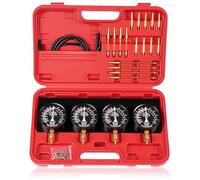 Motorcycle Fuel Vacuum Carburetor Synchronizer carb sync Gauge Fit Honda Yamaha