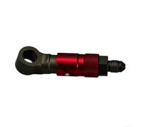 Motorcycle Fuel Valve CNC Machined Aluminum Alloy Petcock for tap On Off Switch For Dirt Bike for quad for mini Bike Go for kart 7.6cm(Red)