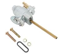 Motorcycle Fuel Valve Petcock Switch 16950-300 - 020, Replacement Fuel Tank Shut Off Valve with Dual Outlet and Built - in Filter for CB350F CB500K CB550 CB750