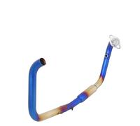 Motorcycle Full Exhaust System Modified Front Mid Link Pipe Slip-On Escpae Muffler For Benelli TNT125 Tnt 125 2017-2022 Engine(1)