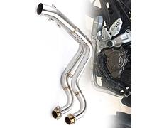 Motorcycle Full Exhaust System Tracer Headers Link Middle Pipe For Yamaha MT07 FZ07 XSR700 2014 2015 2016 2017 2018 2019 2020 2021 Year