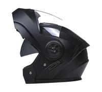 Motorcycle Full Face - Sun Shield Double Visor, Bike Racing | Men Outdoor Riding Protective Gear, Adjustable Strap Crash Safety Equipment for Motorbike Scooter Cycling Adventure Trips