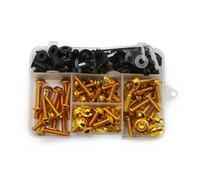 Motorcycle Full Fairing Bolts Kit for SUZUKI V-STROM 650XT DL650 DL1000 VSTROM 650 1000 XT 2011-2022 Stainless Steel Clips Nut Screws 195 Pcs Replacement parts