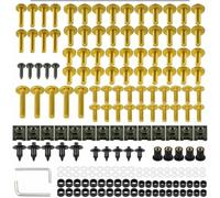 Motorcycle Full Fairing Bolts Kit Stainless Steel Clips Nut Bodywork Screws for Honda VT1100C3 VT1100T Shadow Aero/Ace Tourer ST1100 ST1100A ABS