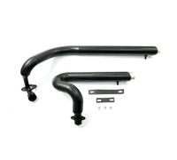 Motorcycle Full Muffler Exhaust System Pipe Drag Pipes Kit Silencers For Yamaha Star V-star 650 XVS650 DS650 XVS400 650A