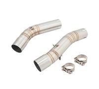 Motorcycle Full System Exhaust Escape For YZF R1 For MT-10 R1M 2007 2008 Moto Modified Muffler 50.8mm Mid Link Pipe Silencer Eliminator