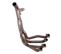 Motorcycle Full System Modifed Exhaust Escape Titanium Alloy Front Middle Link Pipe For Kawasaki Z900 2017 2018 2019 2020