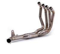 Motorcycle Full Systems Exhaust Real Titanium Alloy Pipe Header Link Pipe For K&awasaki Z900 2017-2022 Outlet Tip(3 Original)