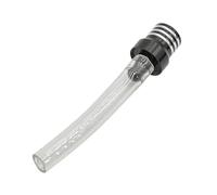Motorcycle Gas Fuel Cap Single Way Valves Vent Breather Hoses Tubes for Motocross ATV Quad Dirt Pit Bike Tank Pipe Carburettor Kit(White Black)