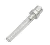 Motorcycle Gas Fuel Cap Single Way Valves Vent Breather Hoses Tubes for Motocross ATV Quad Dirt Pit Bike Tank Pipe Carburettor Kit Motorcycle Carburetor(White Silvery)