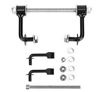 Motorcycle Gas Tank Lift Bracket Kit Billet Metal Iron Stainless Steel Black Compatible with Motorcycle Fuel Tank Accessory