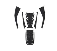 Motorcycle Gas Tank Pad Stickers Knee Grip Anti Slip Decals Propection for TMAX560 for TMAX 560 2020 2021 2022 POMPOMPUR(Black)