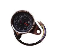 Motorcycle Gauge Odometer 1pcs Universal Motorcycle Dual Odometer Tachometer Gauge LED Backlight Signal Light 12V Digital