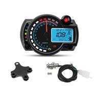 Motorcycle Gauge Odometer 2023 Universal Digital Motorcycle 7Colors Speed Gauge Meter MAX 299KM/H Dashboard Odometer Tachometer Instrument
