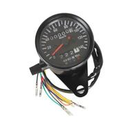 Motorcycle Gauge Odometer Motorcycle Tachometer With LED Signal Light Backlight Indicator 12V Odometer Gauge Universal Motorbike