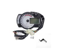 Motorcycle Gauge Odometer Tachometer Fuel Meter Digital Motorcycle Odometer Adjustable MAX 299KM/H 7 Colors Display