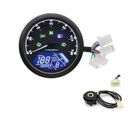 Motorcycle Gauge Odometer Universal Digital Motorcycle Panel Moto Dashboard 12000RPM Kmh/mph Tachometer Supplies