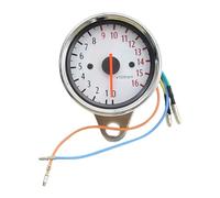 Motorcycle Gauge Odometer Universal Motorcycle Tachometer 12V Electronic Tach Meter Gauge LED Backlight For Suzuki Motorbike Part
