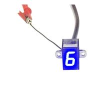 Motorcycle Gear Indicator Display 12V Universal Motorcycle Digital LED Gear Indicator Shift Levers Sensor Display Accessories