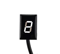 Motorcycle Gear Indicator Speed Display Meter For CBR650 CB500X CB400SF CB650F CB1300 CBR600RR CB1000R Cb650r VFR800(Bianco)