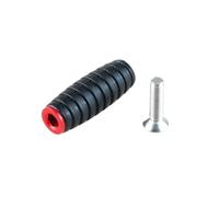 Motorcycle Gear Shift Brake Lever Pegs Pegs Pedals Foot Pegs Rearset Pedals Foot Rest(Red)