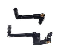 Motorcycle Gear Shifter Lever Motorcycle Black Rear Right Brake Lever Gear Left Shift Lever for DuCati for Monster 696 796 1000/S 2008-2015 Shifter Foot Pedal