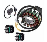 Motorcycle Generator Magneto Stator Coil & Regulator Rectifier & Left Starter Solenoid Relay Kit For VFR800 VFR 800 2002 2003 2004 2005 2006 2007 2008 2009