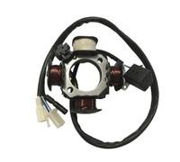 Motorcycle Generator Stator Motorcycle Engine Inner Rotor Ignition Stator Magneto Coil For Su&zuki 100cc AG 100 Address V100 32101-41D01 In 4 Pole